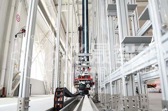 Small high speed stacker