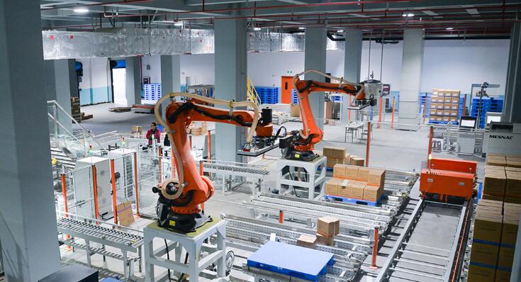 What systems and equipment are used in the  ASRS warehouse?