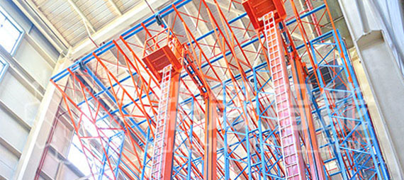 Dense three-dimensional warehouse ASRS solution